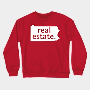 Pennsylvania State Real Estate T-Shirt Crewneck Sweatshirt